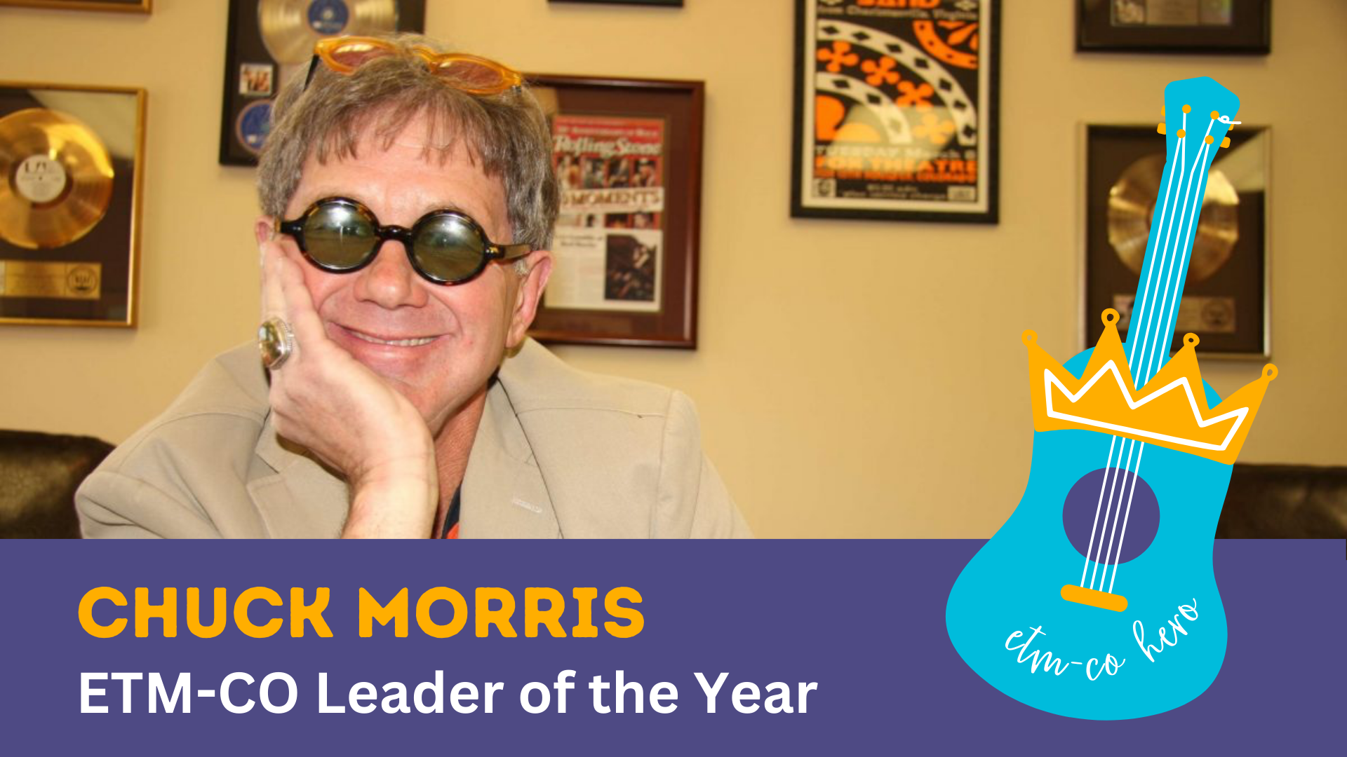 CHUCK MORRIS LEARDER OF THE YEAR