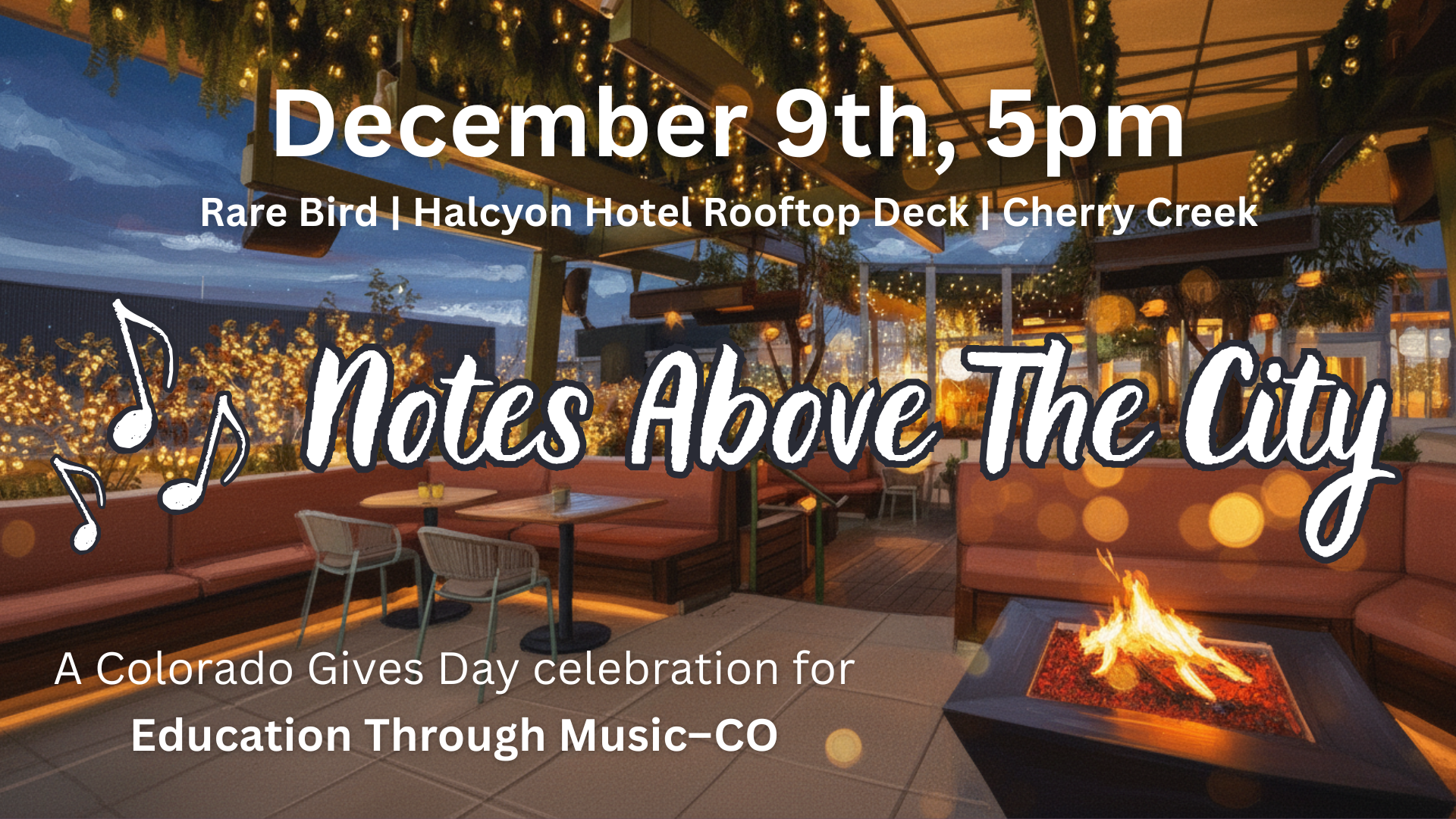 ETM-CO Event: Notes Above The City