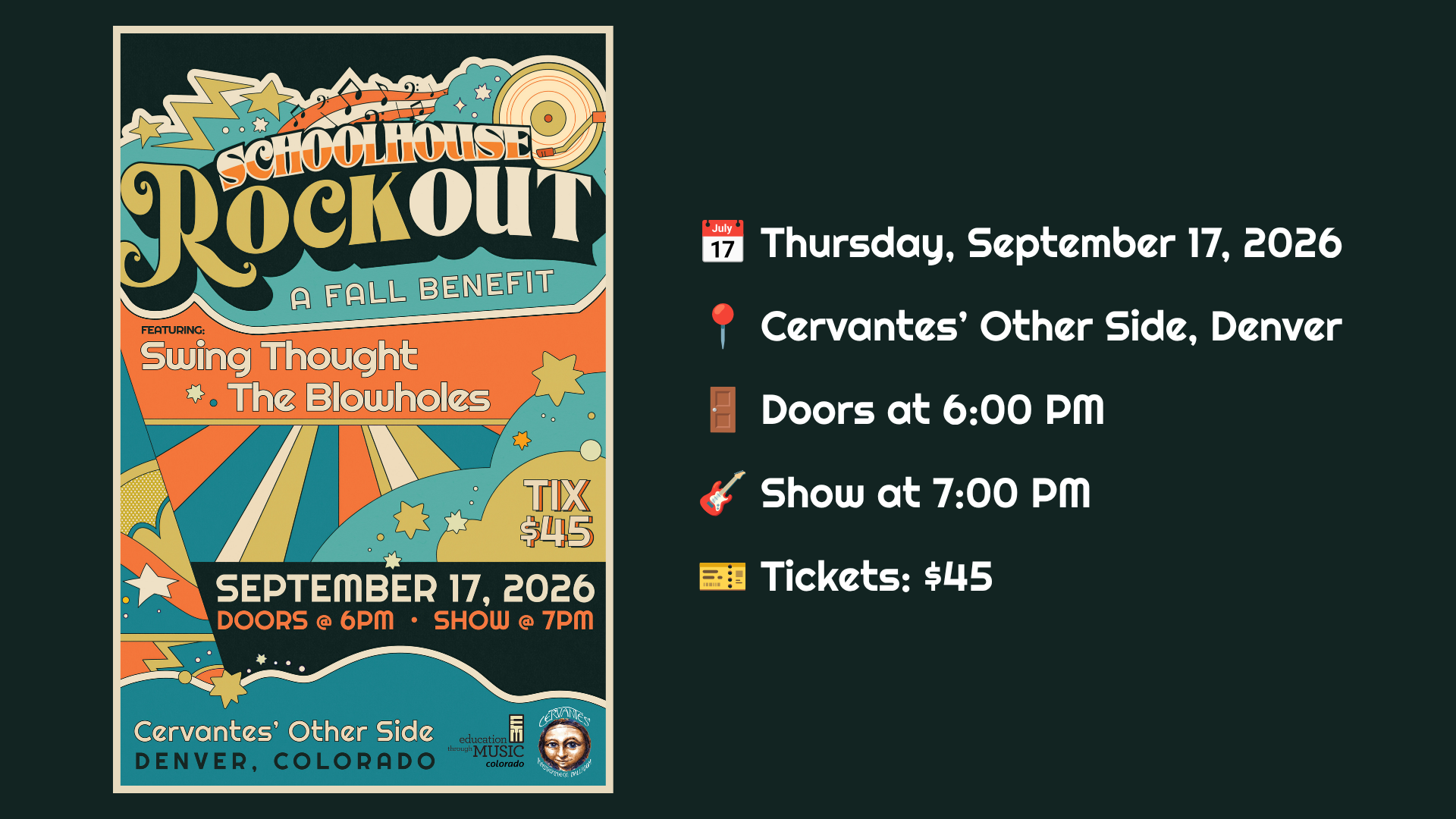 Schoolhouse Rockout Poster Image